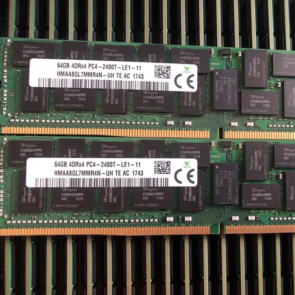 SKhynix  RAM PC4-2400T LRDIMM ECC, HMAA8GL7MMR4N-UH 64G, 4DRX4, 1 